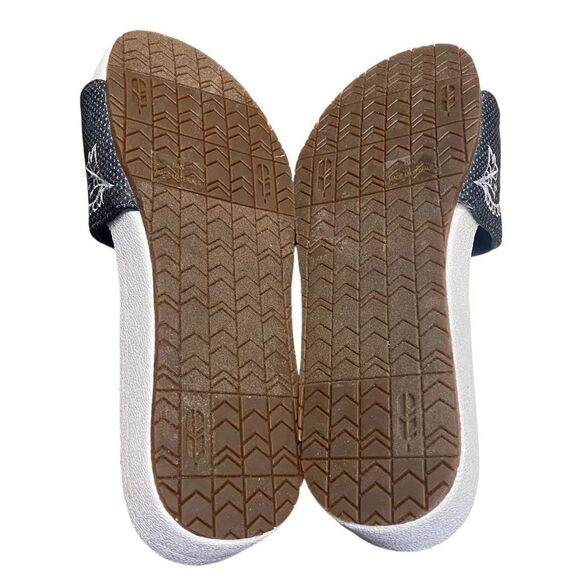 REVITALIGN Breezy Slide Women's Blue Denim Slide Sandals NEW 6 - Picture 6 of 6